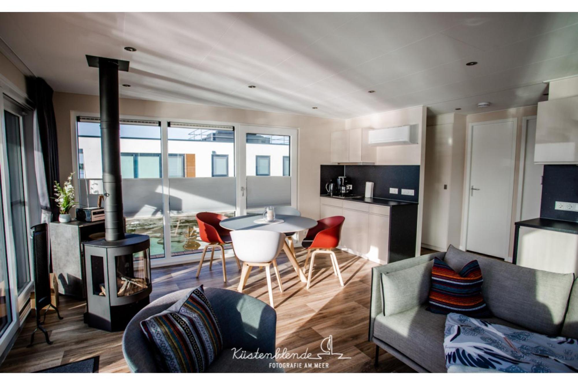 Ostsee Hausboot - Kranichnest Lp1 Ribnitz-Damgarten Ngoại thất bức ảnh